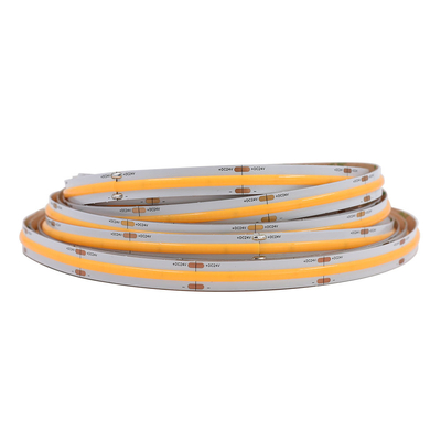 Alta luminosidade Alta CRI (90-98) COB Strip com 528 LEDs por metro, largura de 10 mm, DC24V LED Tape Light
