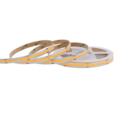 Alta luminosidade Alta CRI (90-98) COB Strip com 528 LEDs por metro, largura de 10 mm, DC24V LED Tape Light
