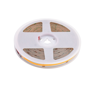 Alta luminosidade Alta CRI (90-98) COB Strip com 528 LEDs por metro, largura de 10 mm, DC24V LED Tape Light