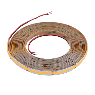 528 LEDs por metro Cob LED Strip Light 10W/M 12v/24v Branco Quente E Frio Branco LED Tape Light