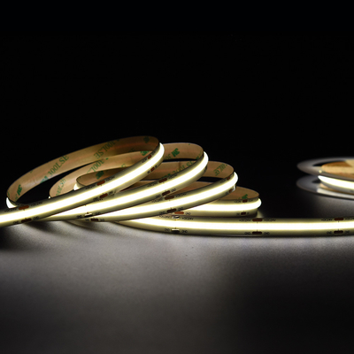 Nenhuma unidade mínima de corte Lâmina de LED COB branca quente 14W/M 5M por rolo 1400LM/M