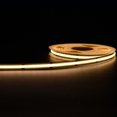 Nenhuma unidade mínima de corte Lâmina de LED COB branca quente 14W/M 5M por rolo 1400LM/M