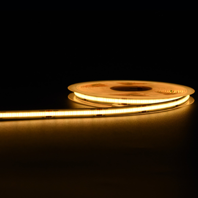 Nenhuma unidade mínima de corte Lâmina de LED COB branca quente 14W/M 5M por rolo 1400LM/M