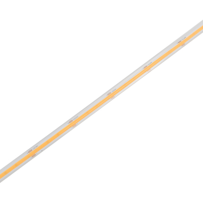 Lâmpada de banda LED COB branca flexível com 480 LEDs 3000K DC12V/24V