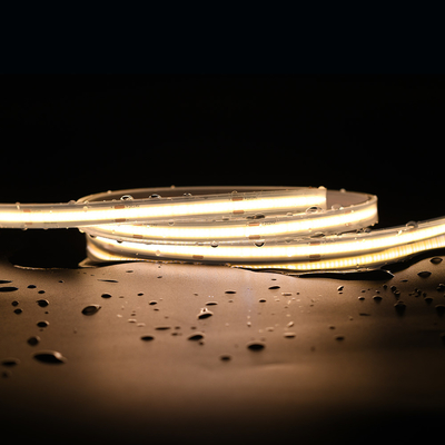 12V/24V COB LED à prova d'água 480 LEDs/m Ideal para ambientes exigentes