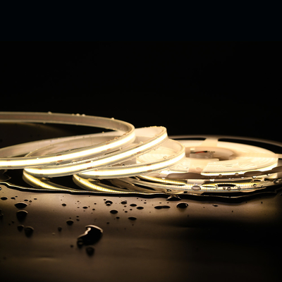 10mm PCB COB LED Strip 480 LEDs IP20/IP67 DC12V/DC24V à prova d'água CRI 90 8MM Largura do PCB
