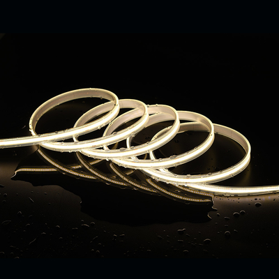 12V/24V COB LED à prova d'água 480 LEDs/m Ideal para ambientes exigentes