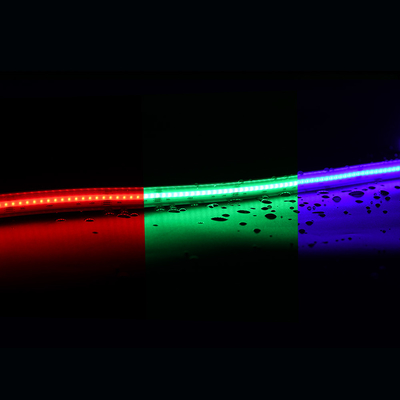 Instalação de novo projeto RGBW Cor LED Strip luz Cob Magic Digital COB dirigível LED Strip