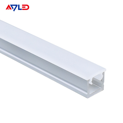 0606 Perfil de alumínio LED Perfil de faixa LED Canal de extrusão do difusor de luz para faixa LED