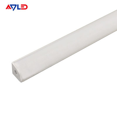 Canais de extrusão de ângulo do difusor de luz de perfil de faixa LED ADP-1616B para faixa LED
