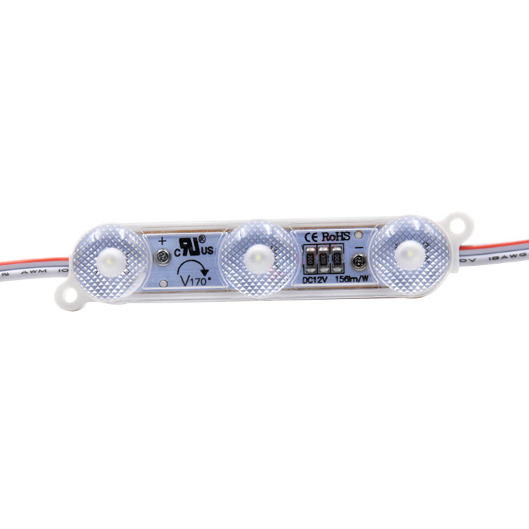 1.08W Alta Eficiência Alimentada Por SMD2835 3 LEDs Modulo Brilhante Para Sinais de Caixa