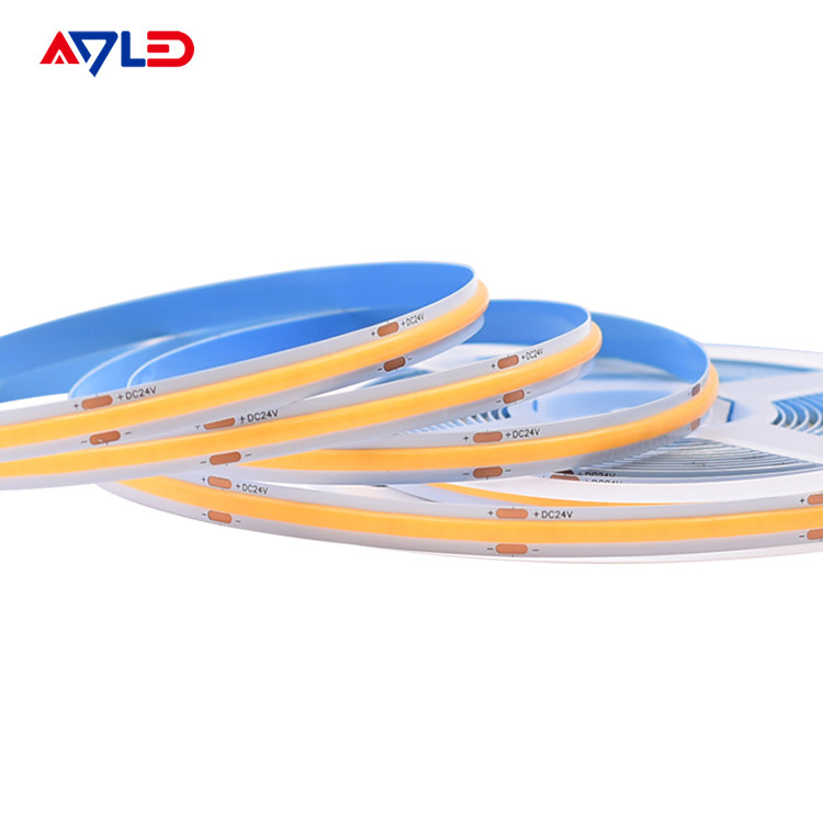 COB LED Strip Light 480LEDs CRI 90+ Glow uniforme sem pontos Não impermeável IP20 Flexível