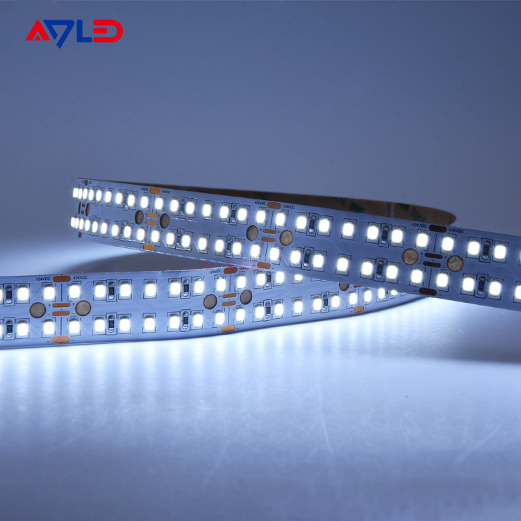 alta luminosidade smd 2835 LED Strip 280 Leds/M Led Strip High Lumen para Iluminação de Decoração de Interiores