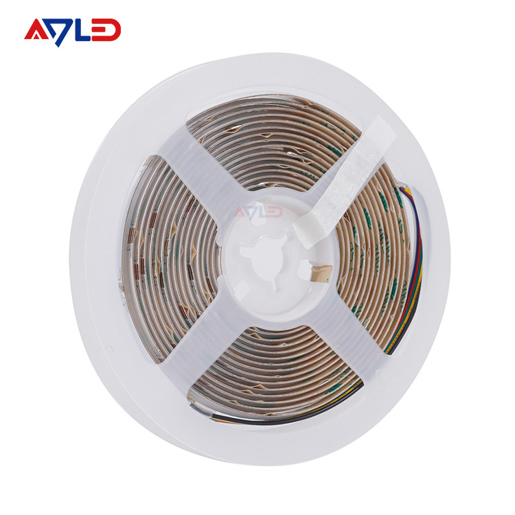 Luzes de tira conduzidas de conexão 12mm 3 da garantia 840RGB CCT da ESPIGA do diodo emissor de luz anos de luz da fita