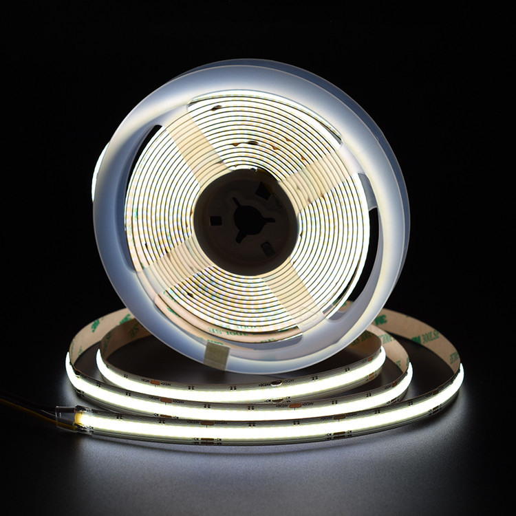 5m 10m 12v 24v CCT Cob Light Strip Profissional em estoque Cob Led Strip