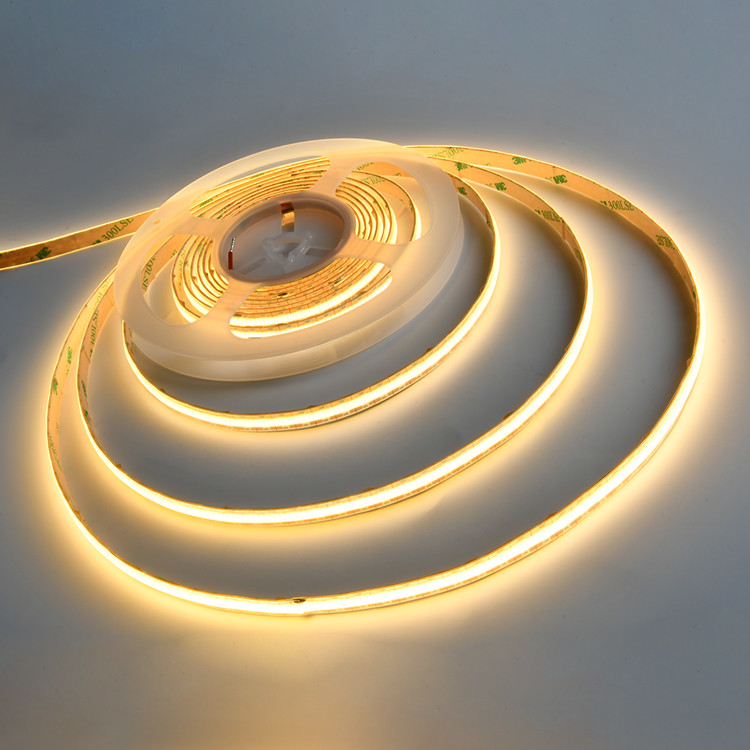 528 led/m COB Led Strip Light DC12V 3000K IP20/IP65 Rated Uniform Lighting &amp; Spotless For Liner Lighting