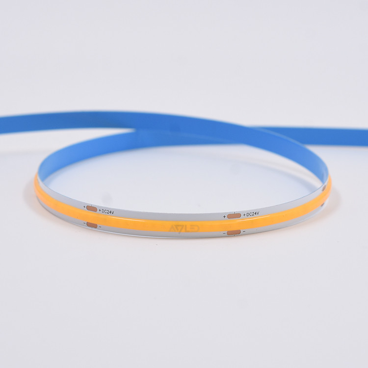 Flexível COB LED Light Strip - 12V/24V 16.4ft/5m comprimento 320 LEDs/m CRI90 Rating Low Voltage Operation 6000K branco frio