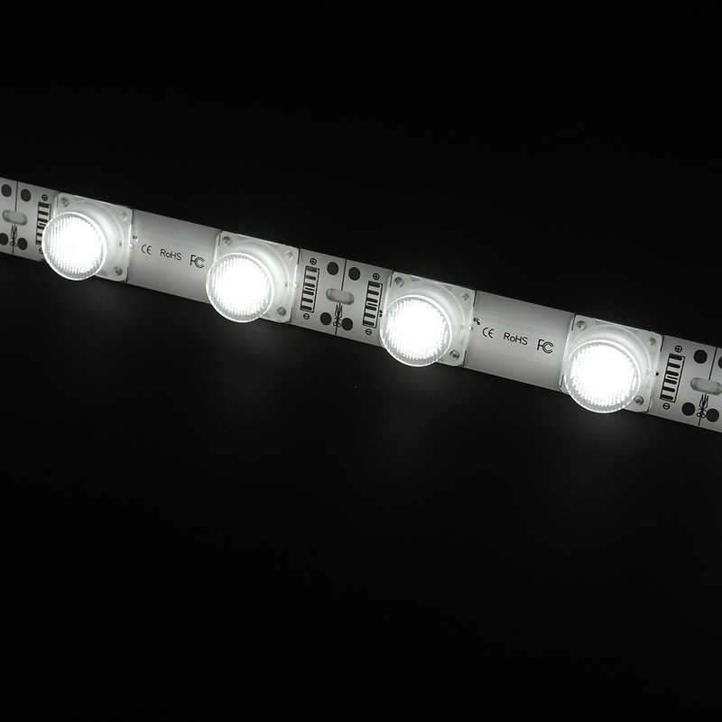 Forneça 5 anos de iluminação confiável com uma barra de luz LED com 18 LEDs por metro, disponível em opções de 24V e 12V
