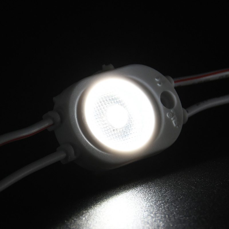CE RoHS 1 LED Chip 180 Graus 12V LED Modulos Luz para sinalização LED Sinais comerciais, luzes decorativas Alta qualidade