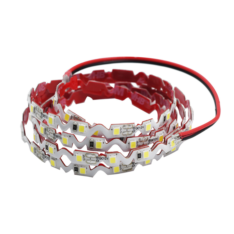 Lâmpadas LED flexíveis tipo s 6mm 12v 24v 72LEDs/m para letras de canais mini LED