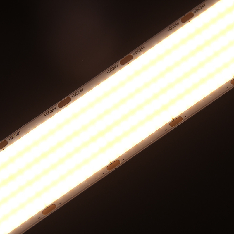 300LSE auto-aderente IP20 livre de curvatura arbitrária Super brilhante Alta densidade linear flexível Cob Tape 1600 LEDs