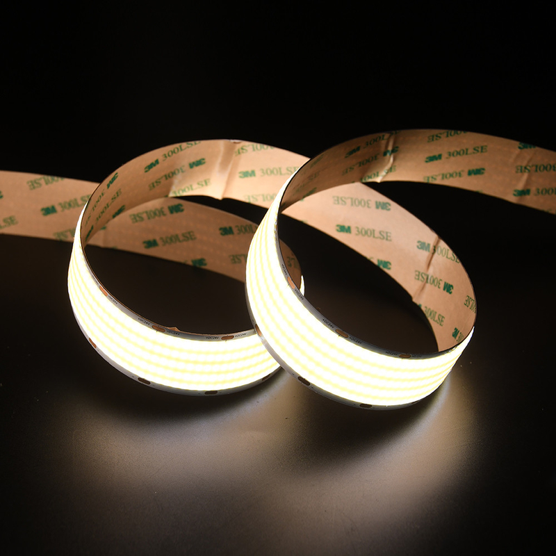 ADLED 30MM placa de PCB 1600leds flexível LED Tape DC24V COB tira 90 CRI flexível uniforme 40w/M