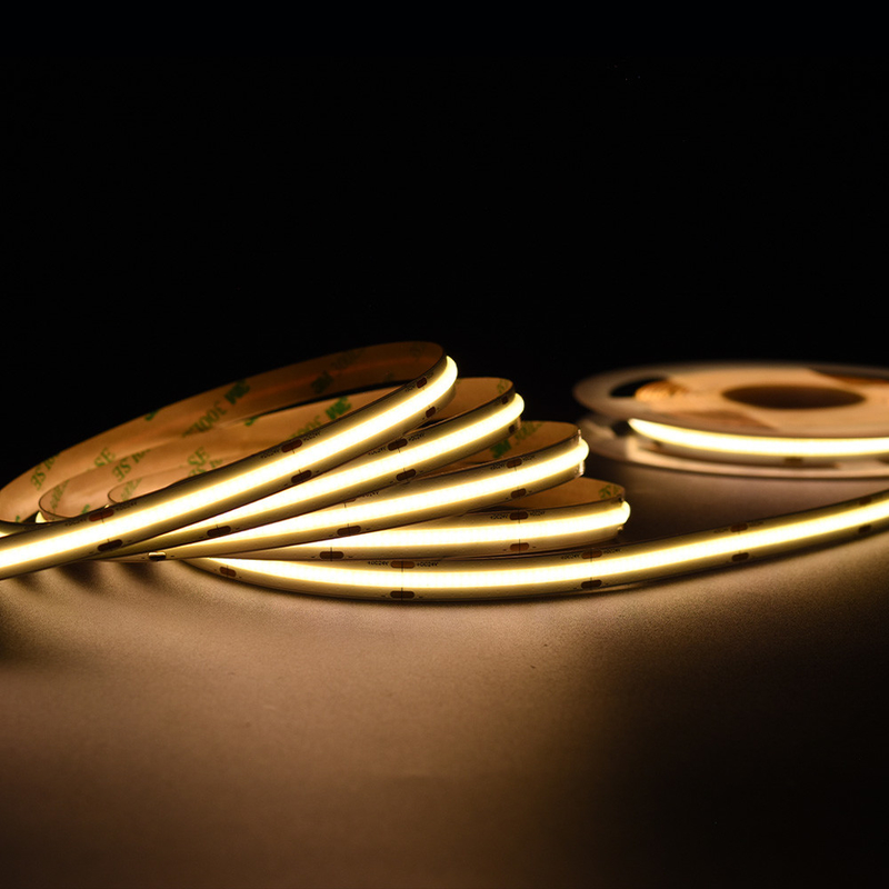 Adled Factory Cob Led Strip Ra90 528led/m 24V 14w/m Rohs Ce UL Certificação aprovada