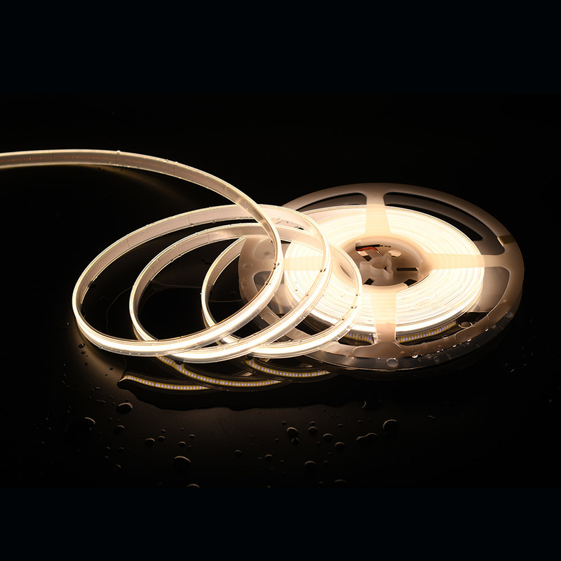 COB DC24V Flexível LED Strip Light 480leds/m Reel To Reel Cor Branca Temperatura IP20 Classificada com 3 anos de garantia