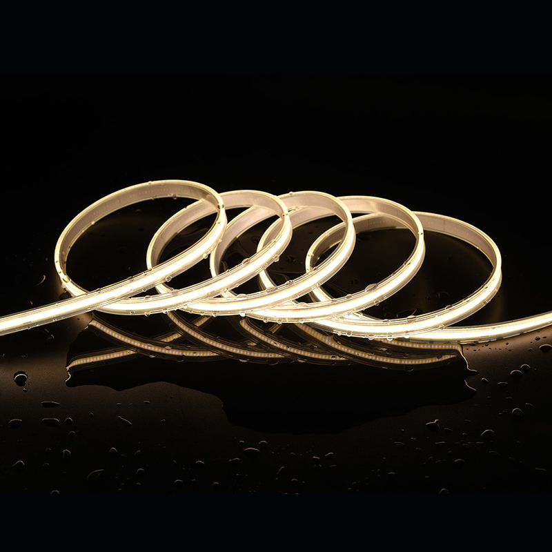 480Leds Compacto 8mm COB LED Strip Light para DC12V / 24V Aplicações Design sem costura