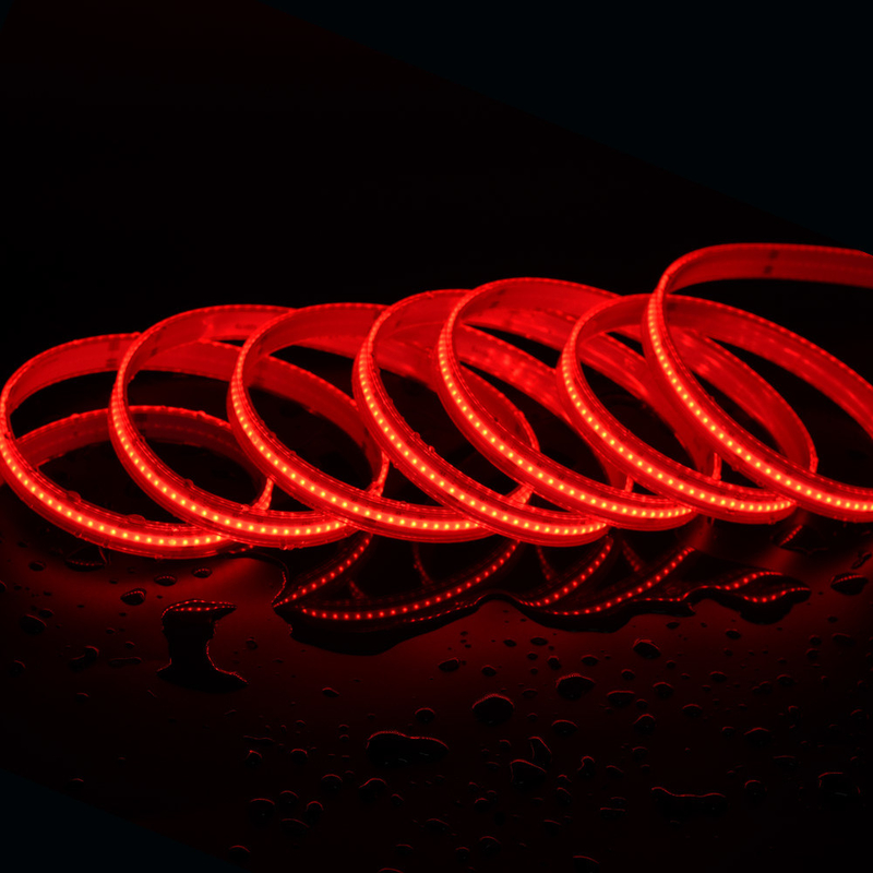 Frigorífico Branco Super Brilhante RGB Flexível Fornecedores 896 12v 24v Cob Led Strip Light