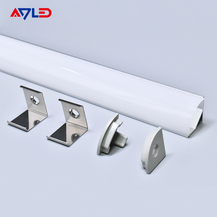 16*16mm Alumínio anodizado de alumínio de extrusão de LED pendente com perfil de superfície de extrusão de LED